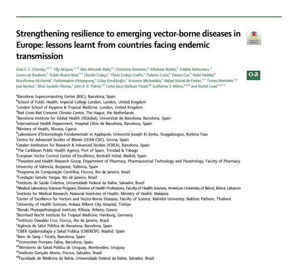 Strengthening resilience to emerging vector-borne diseases in Europe: lessons learnt from countries facing endemic transmission